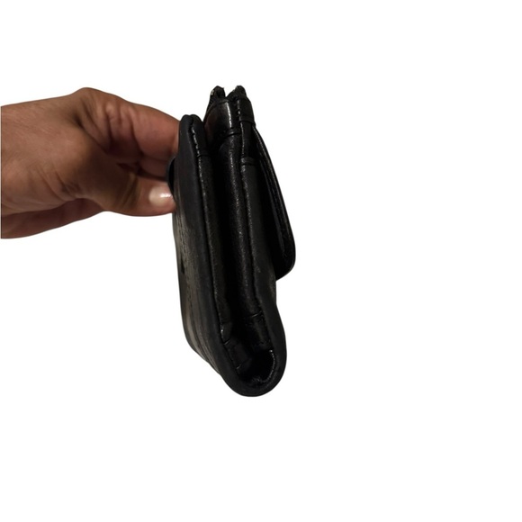 Fossil Black Leather women's vintage wallet in great condition soft with zipper - Picture 9 of 14